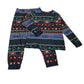 M&S 10-11 years navy blue Christmas gaming pyjama set cotton