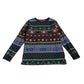 M&S 10-11 years navy blue Christmas gaming pyjama set cotton