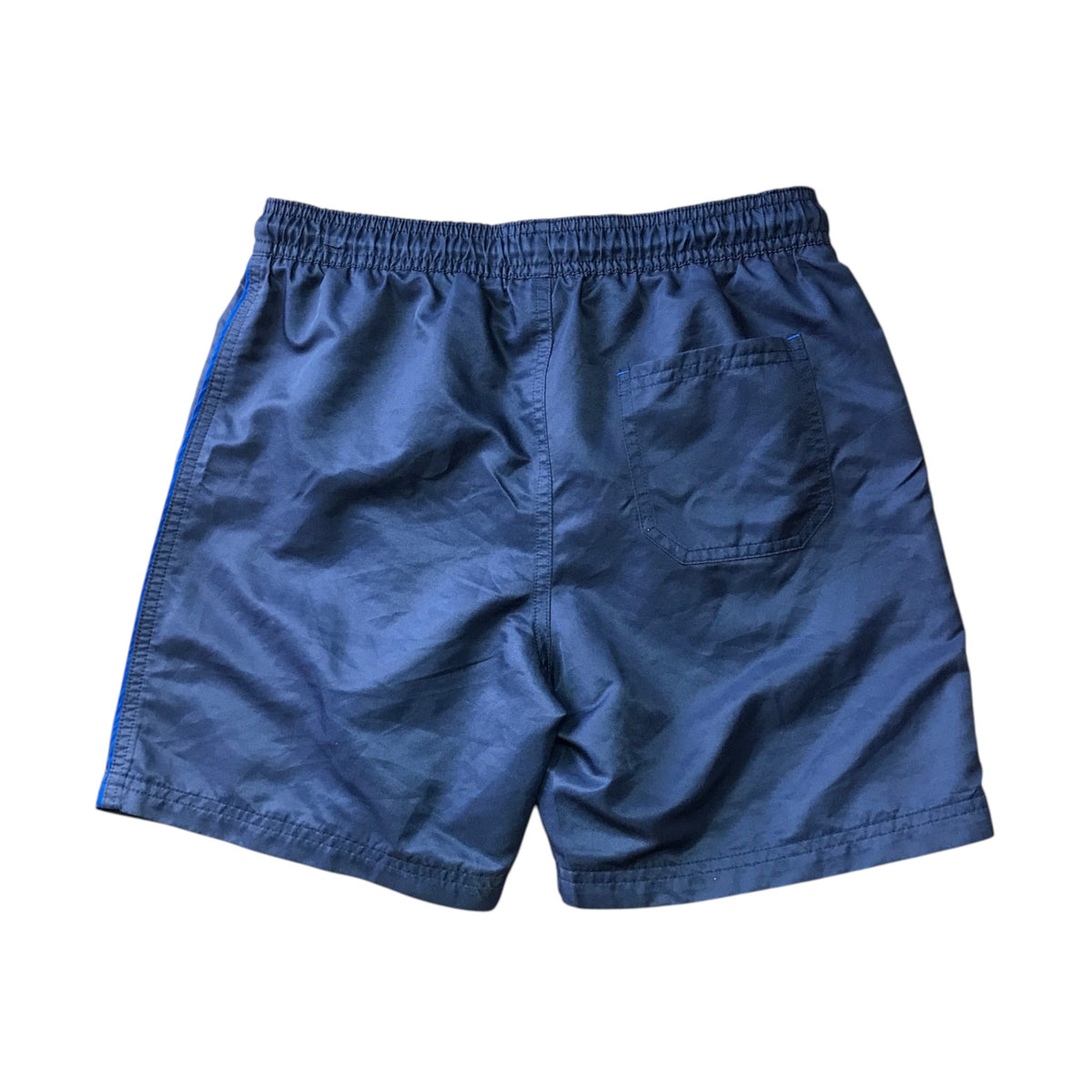 M&S 10-11 years navy blue swim trunks polyester