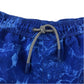 M&S 11-12 years blue swim trunks tie dye polyester