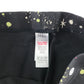 M&S 11-12 years charcoal cellestial splash pattern leggings cotton elastane