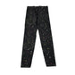 M&S 11-12 years charcoal cellestial splash pattern leggings cotton elastane