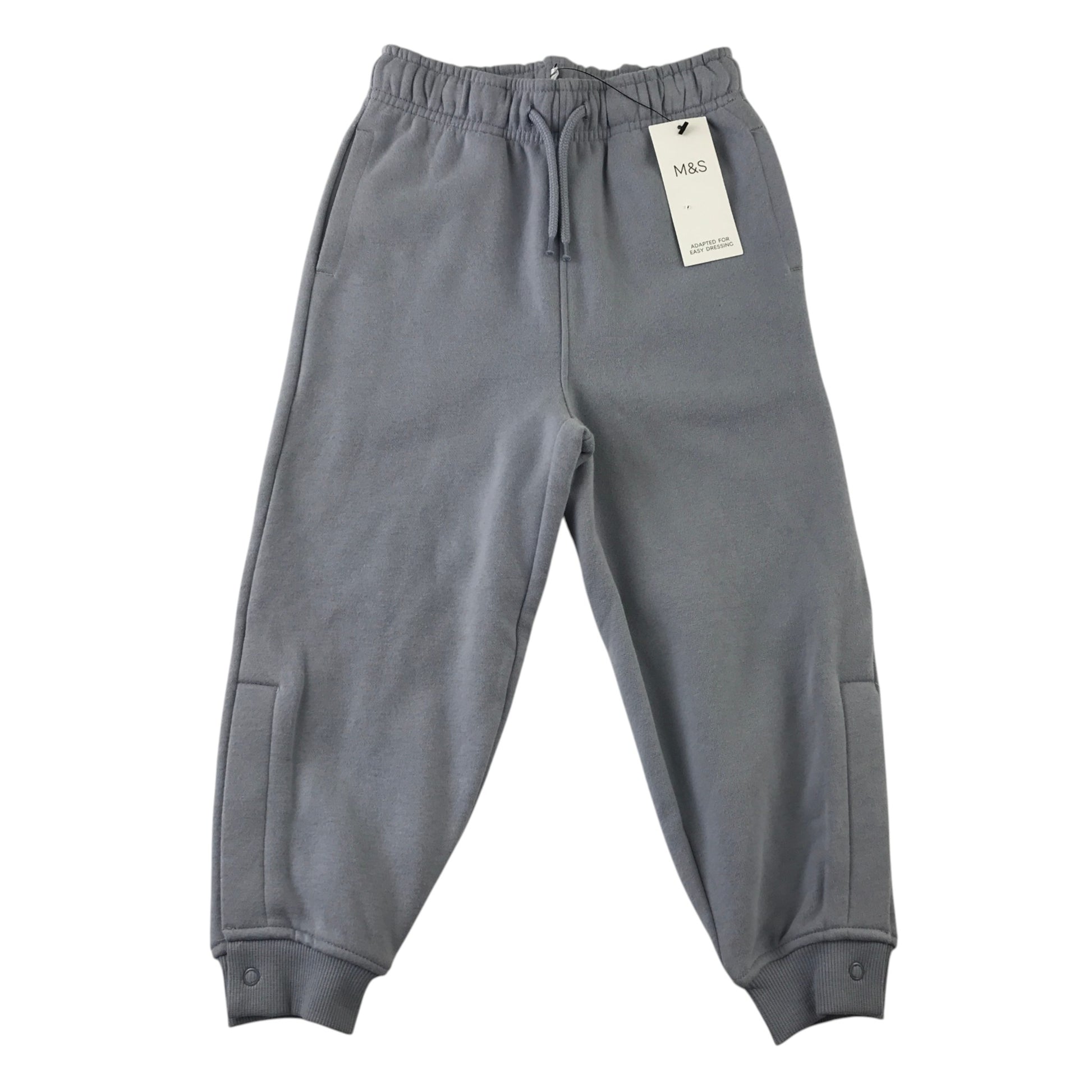 M&S 4-5 years grey joggers cotton polyester
