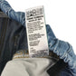 M&S 5-6 years blue cotton jeans barrel leg jogger style