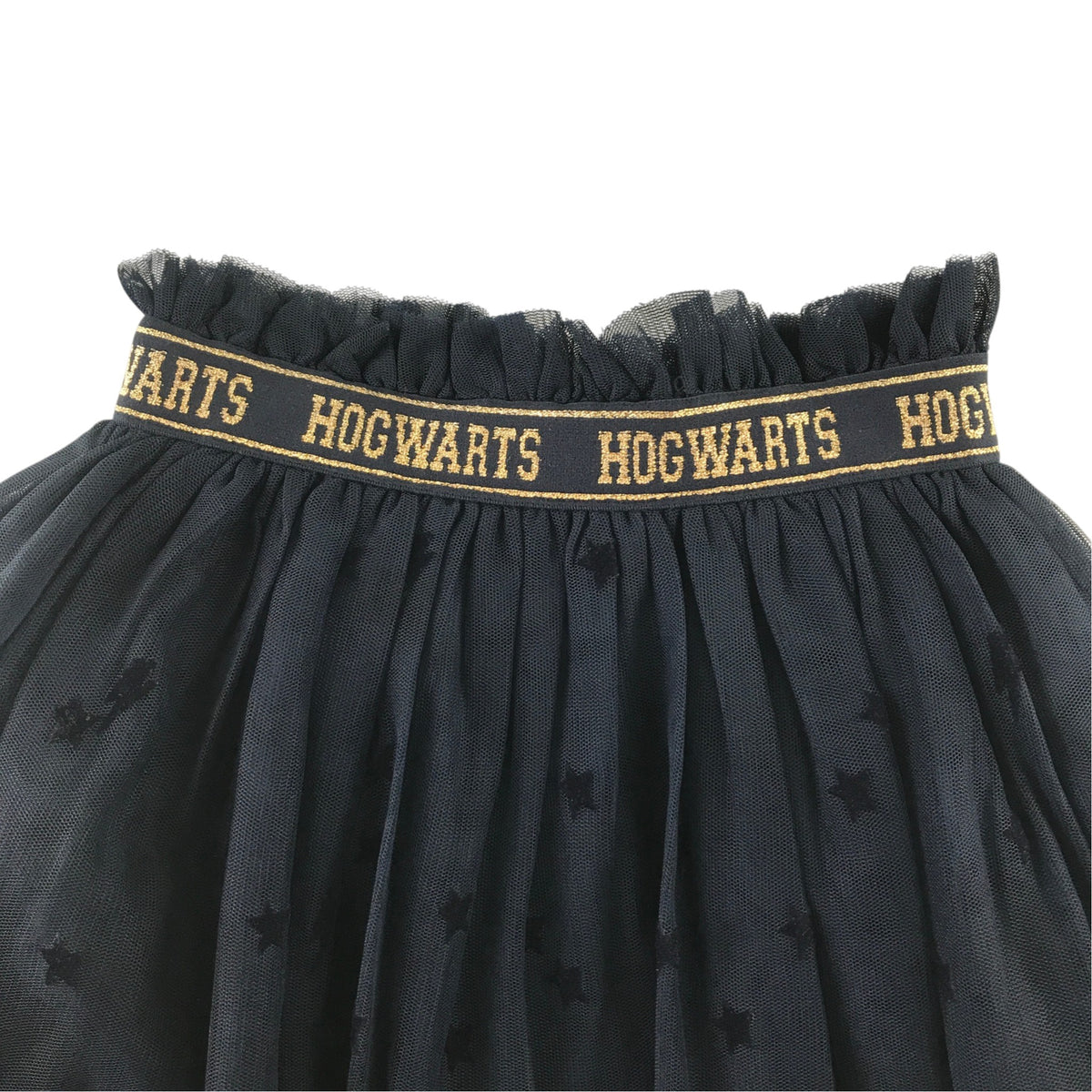 M&S 6-7 years navy blue midi skirt Harry Potter Hogwarts polyester cotton