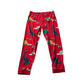 M&S 6-7 years red Christmas pyjama set cotton