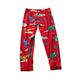 M&S 6-7 years red Christmas pyjama set cotton