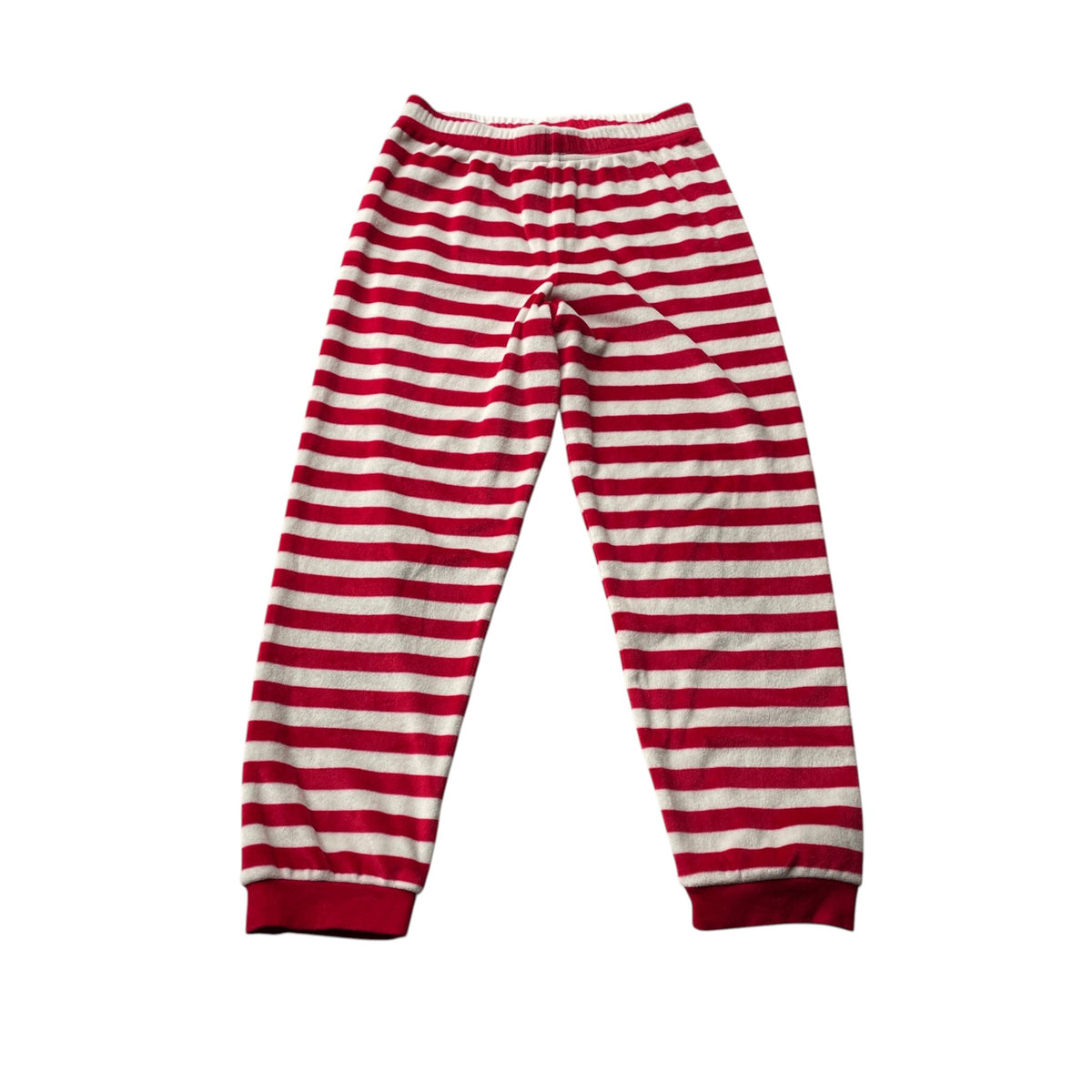 M&S 7-8 years green and red Christmas elf pyjama set polyester elastane