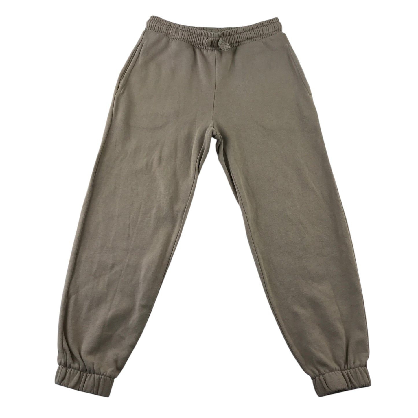 M&S 8-9 years beige joggers cotton polyester