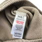 M&S 8-9 years beige joggers cotton polyester