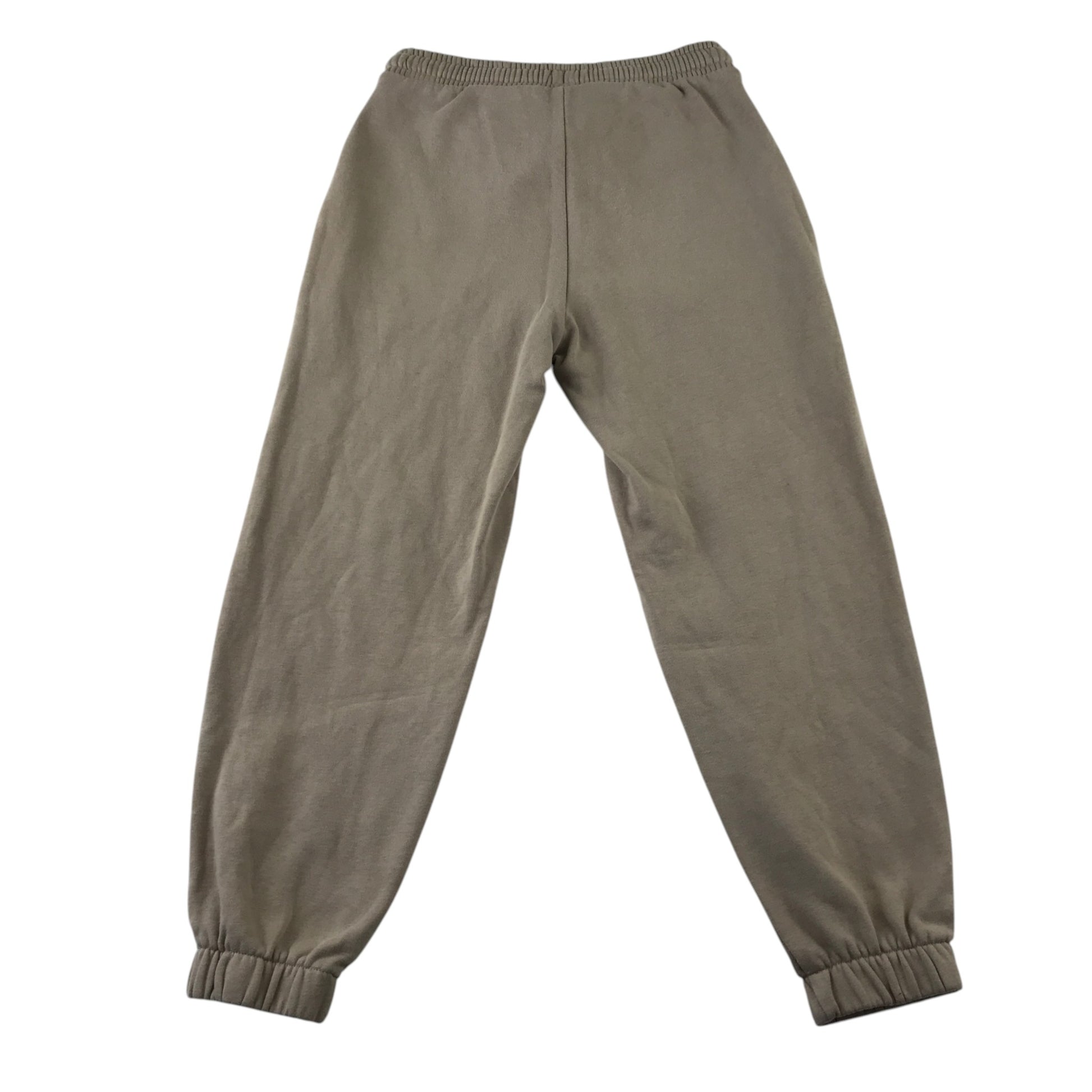 M&S 8-9 years beige joggers cotton polyester
