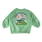 M&S and Next 5-6 years green sweater and jeans bundle happy daisies