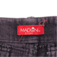 Madlen W26 dark purple corduroy flared trousers cotton