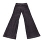 Madlen W26 dark purple corduroy flared trousers cotton