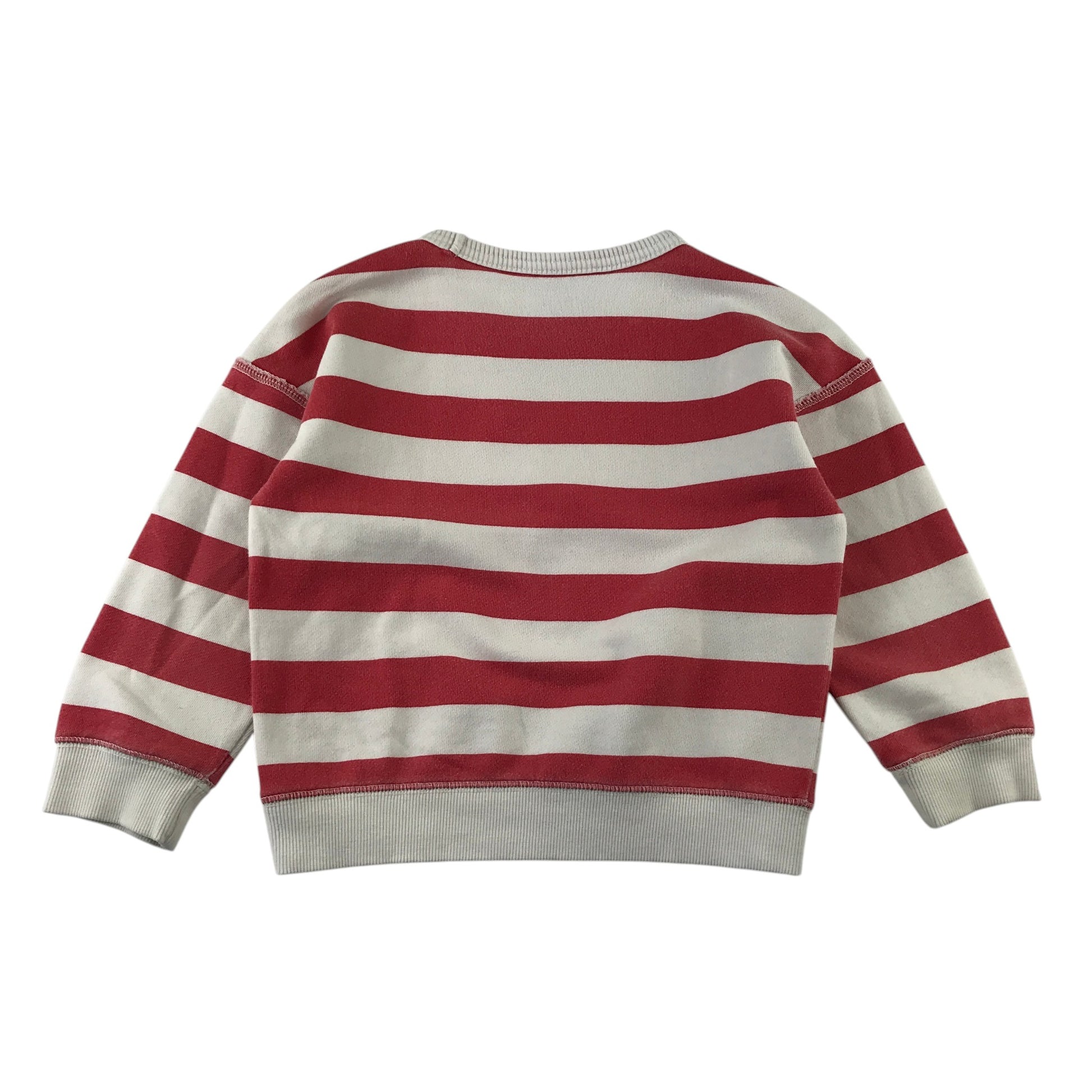 Mango 4-5 years red stripy sweater