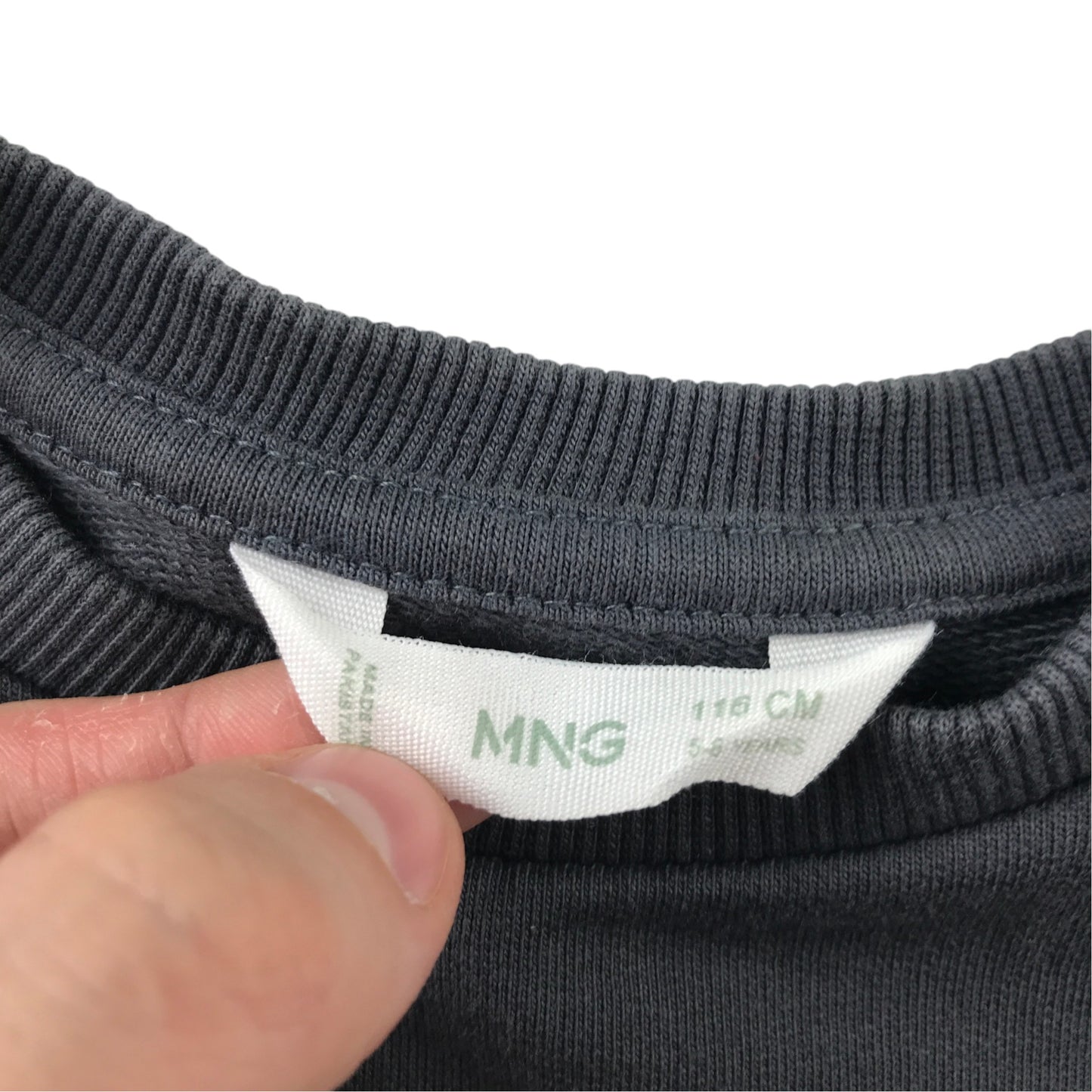 Mango 5-6 years black jumper cotton