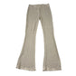 Matalan 11 years beige ribbed two piece set viscose polyester elastane