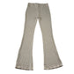Matalan 11 years beige ribbed two piece set viscose polyester elastane