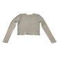 Matalan 11 years beige ribbed two piece set viscose polyester elastane