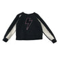 Matalan 12-13 years black lightning bolt sweater viscose