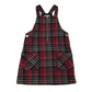 Matalan 6 years red tartan check dress polyester cotton acrylic viscose nylon