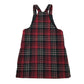 Matalan 6 years red tartan check dress polyester cotton acrylic viscose nylon