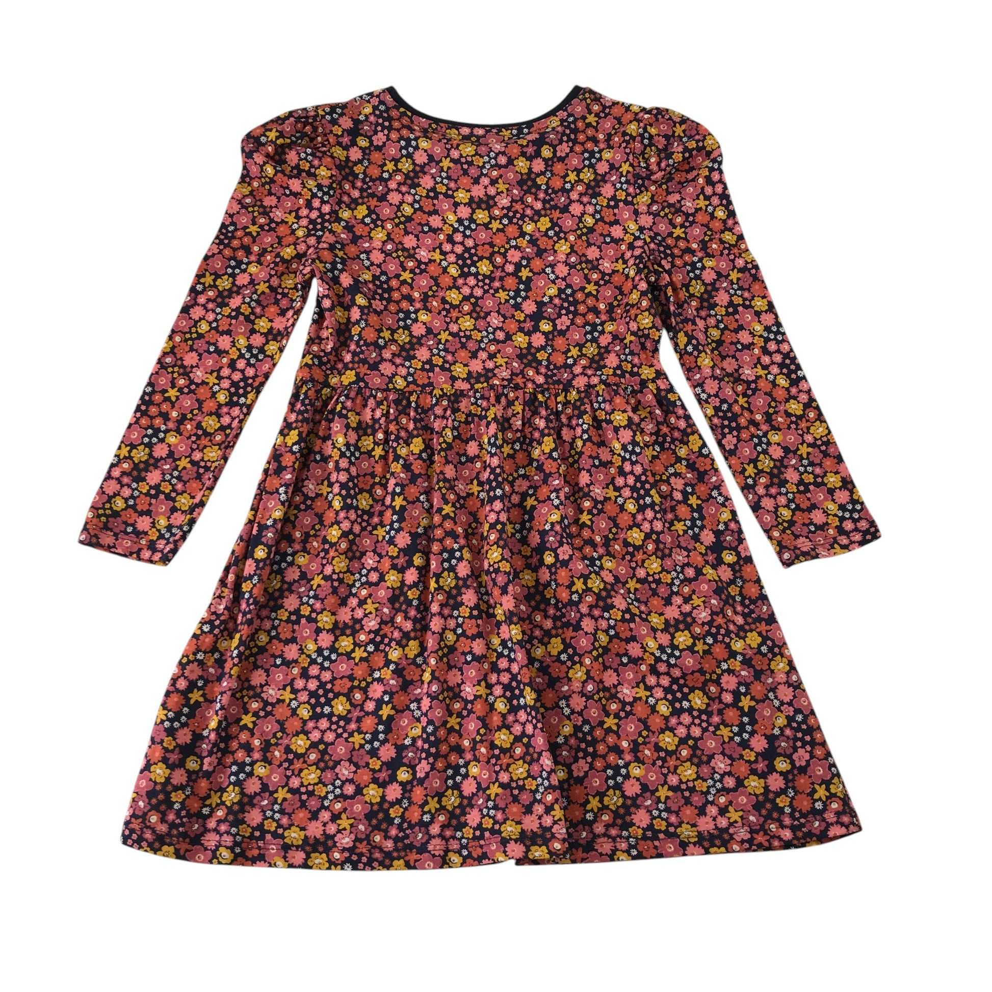 Matalan 7-8 years multi-colour dress long sleeve cotton