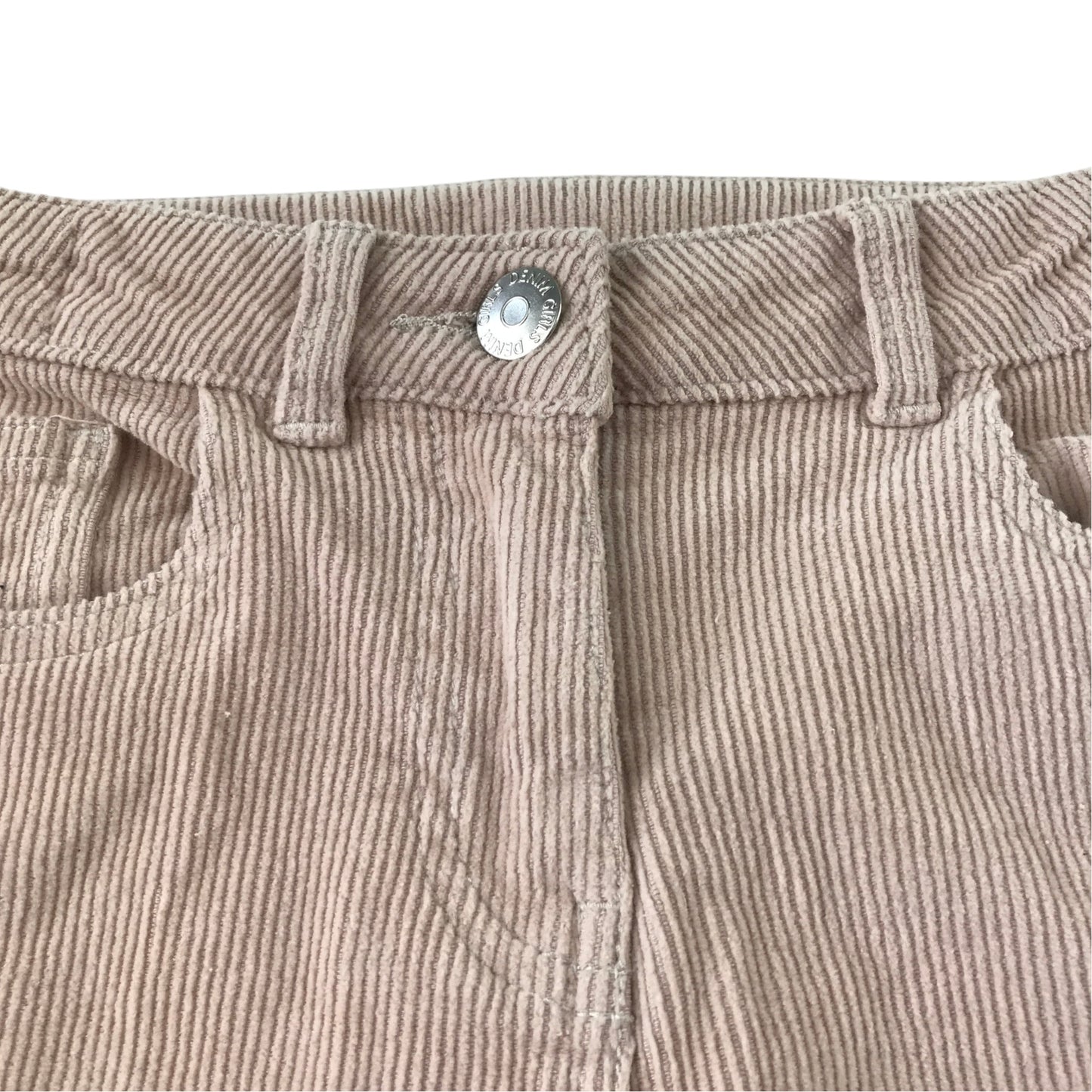 Matalan 9 years beige corduroy jeans cotton elastane