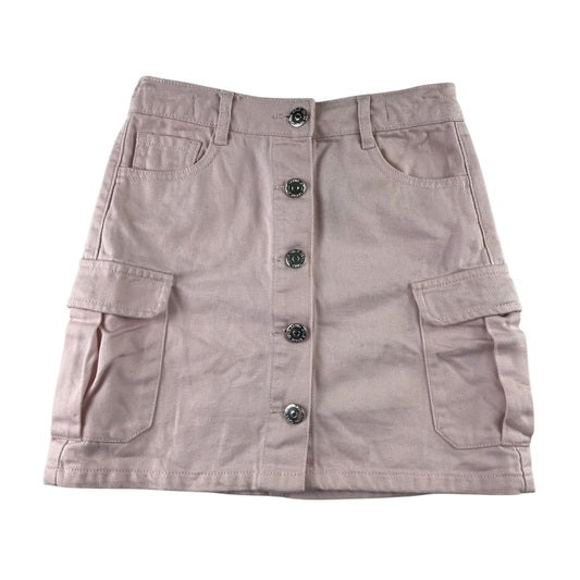 Matalan 9 years light pink denim skirt cotton