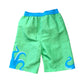 Matalan 5-6 years green and blue swim trunks octopus polyester