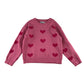Matalan and Zara 8-9 years pink jumper and jeans bundle love hearts