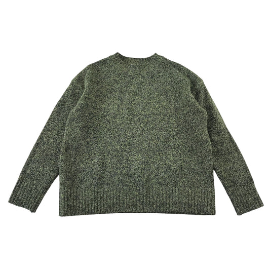 Matalan size L green knitted jumper polyester acrylic elastane