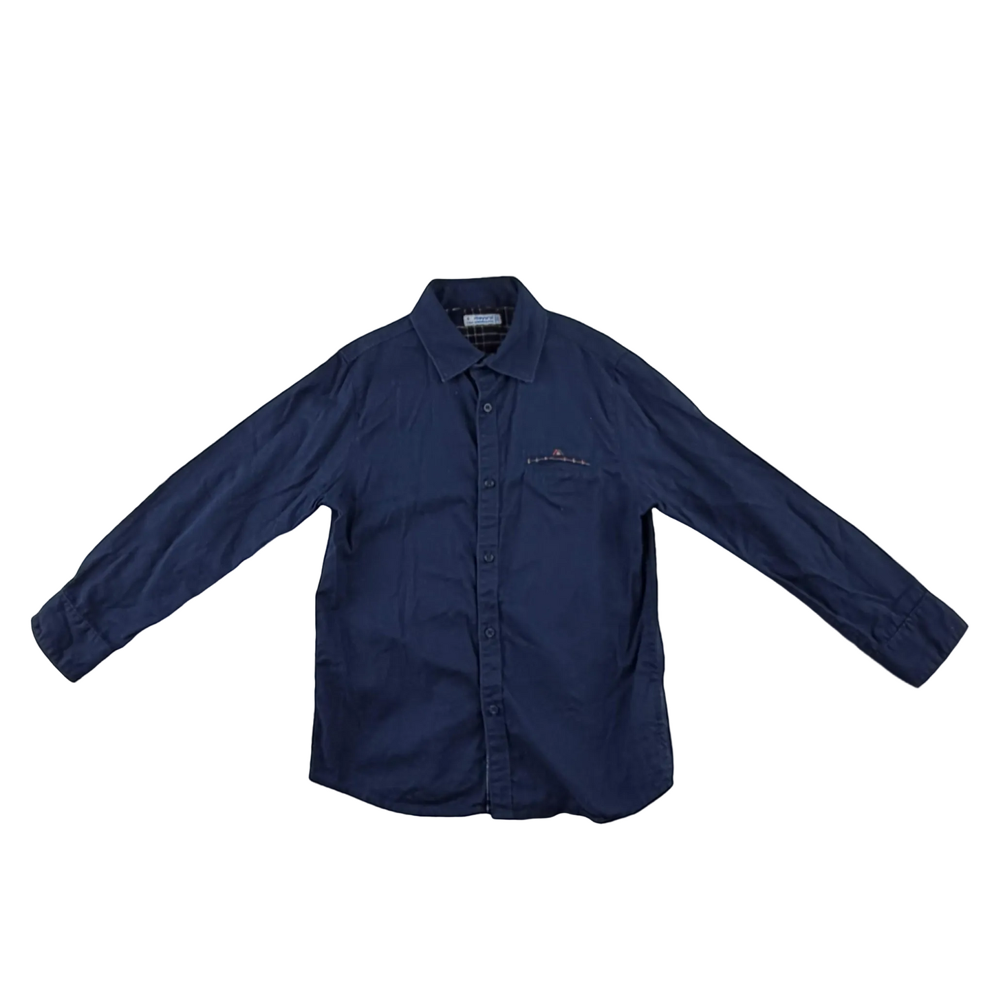 Mayoral 5-6 years navy blue shirt cotton