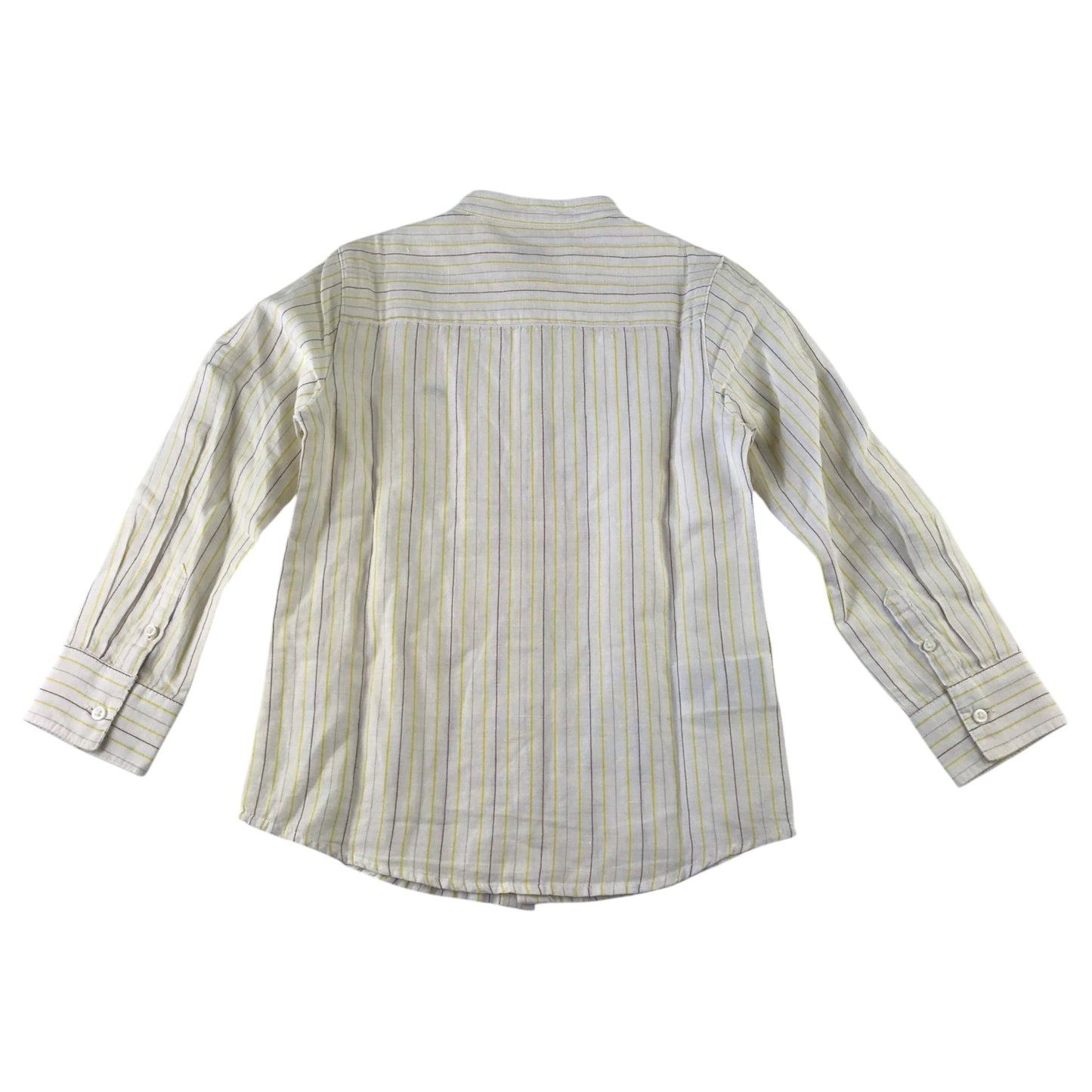 Mayoral 6 years cream shirt cotton linen