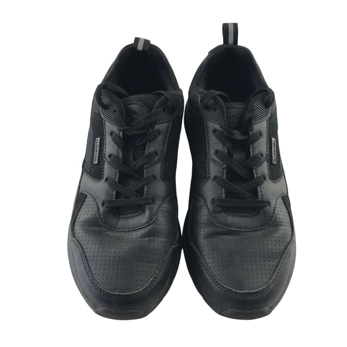 McKenzie size Uk 6 black trainers faux leather