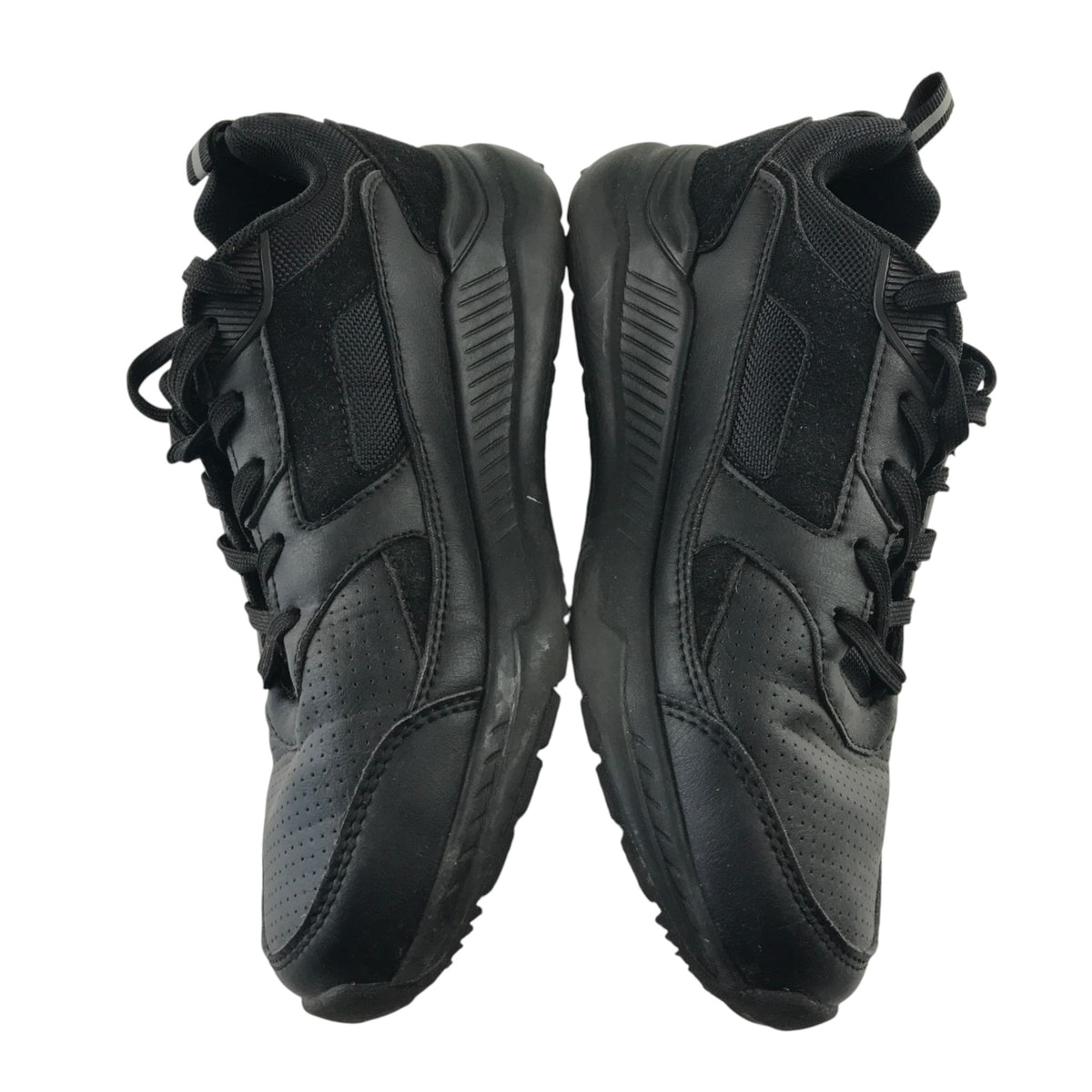 McKenzie size Uk 6 black trainers faux leather