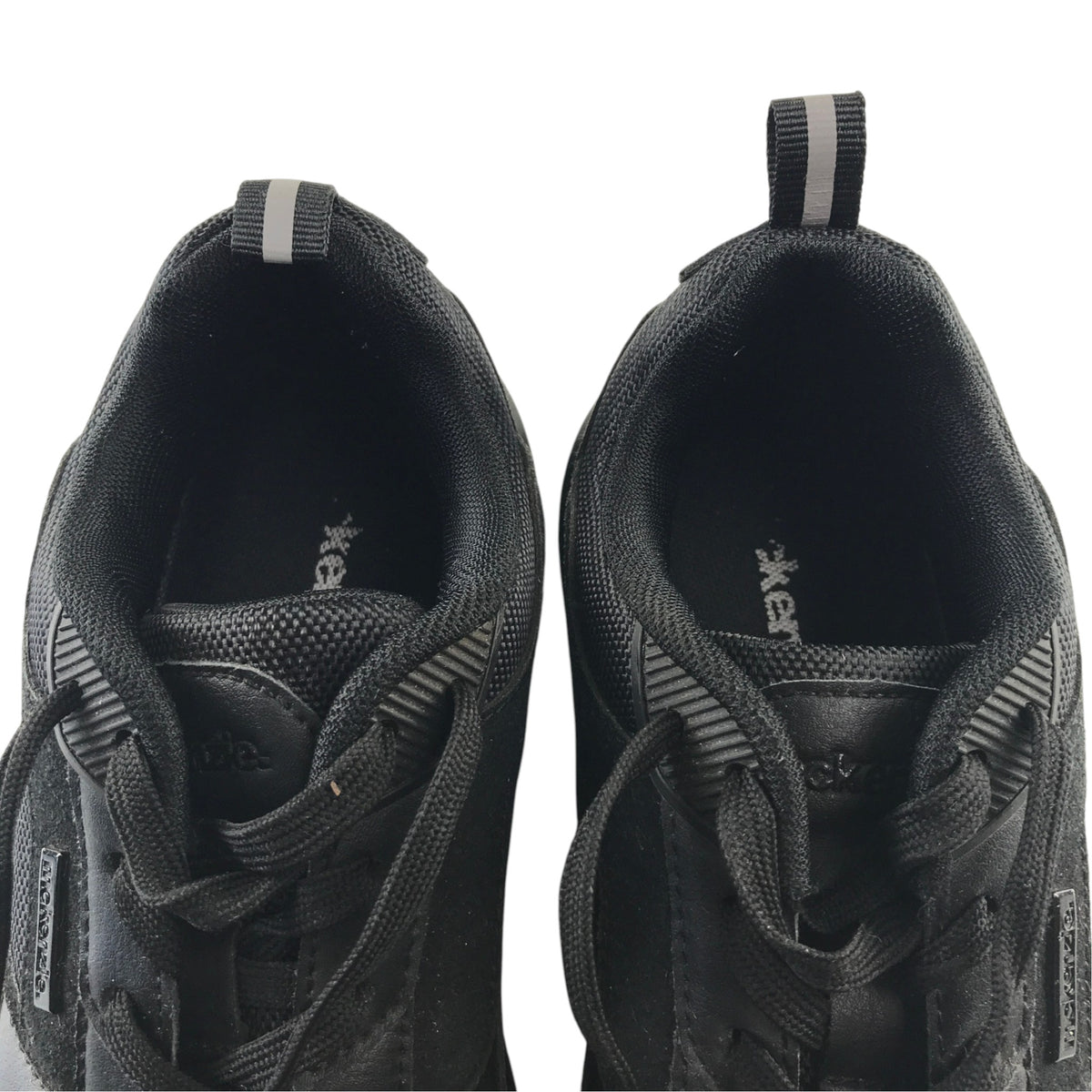 McKenzie size Uk 6 black trainers faux leather
