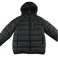 Mckenzie 5-6 years black hooded puffer jacket polyester recycled polyester
