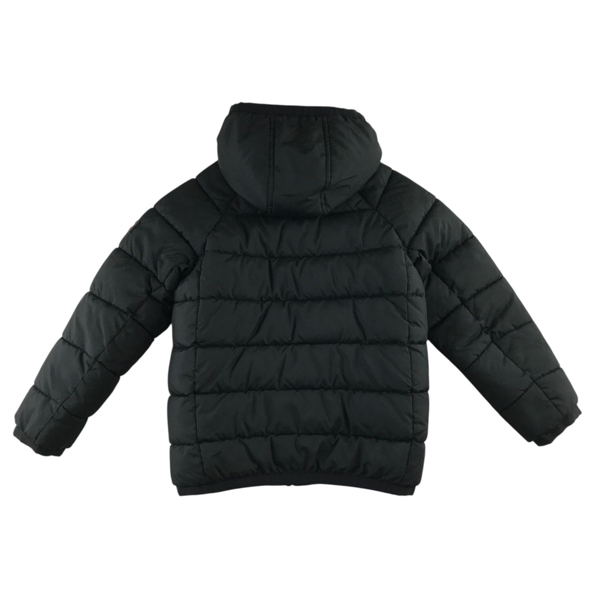 Mckenzie 5-6 years black hooded puffer jacket polyester recycled polyester