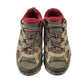 Merrell size 1 khaki walking trainers with laces
