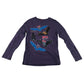 Mini Boden 8-9 years purple t-shirt bat print cotton