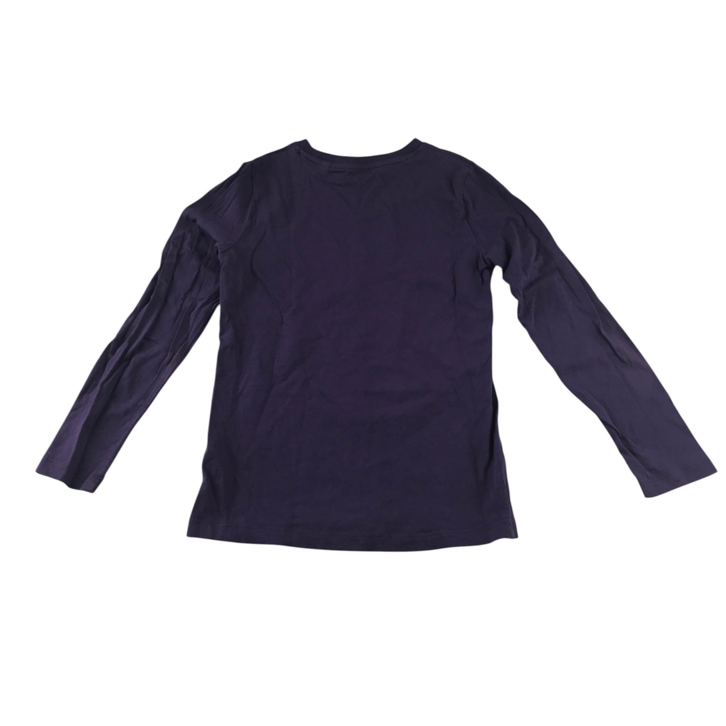 Mini Boden 8-9 years purple t-shirt bat print cotton