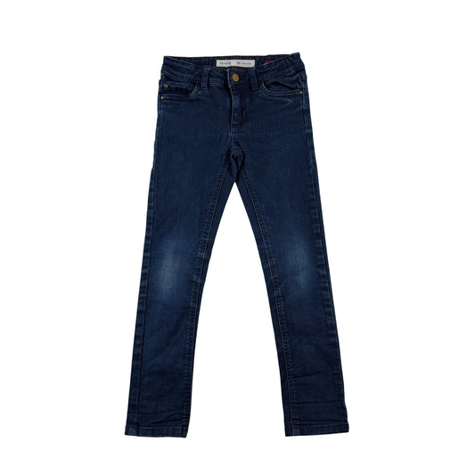 Monoprix 6 years dark blue jeans cotton elastane
