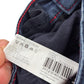 Monoprix 6 years dark blue jeans cotton elastane