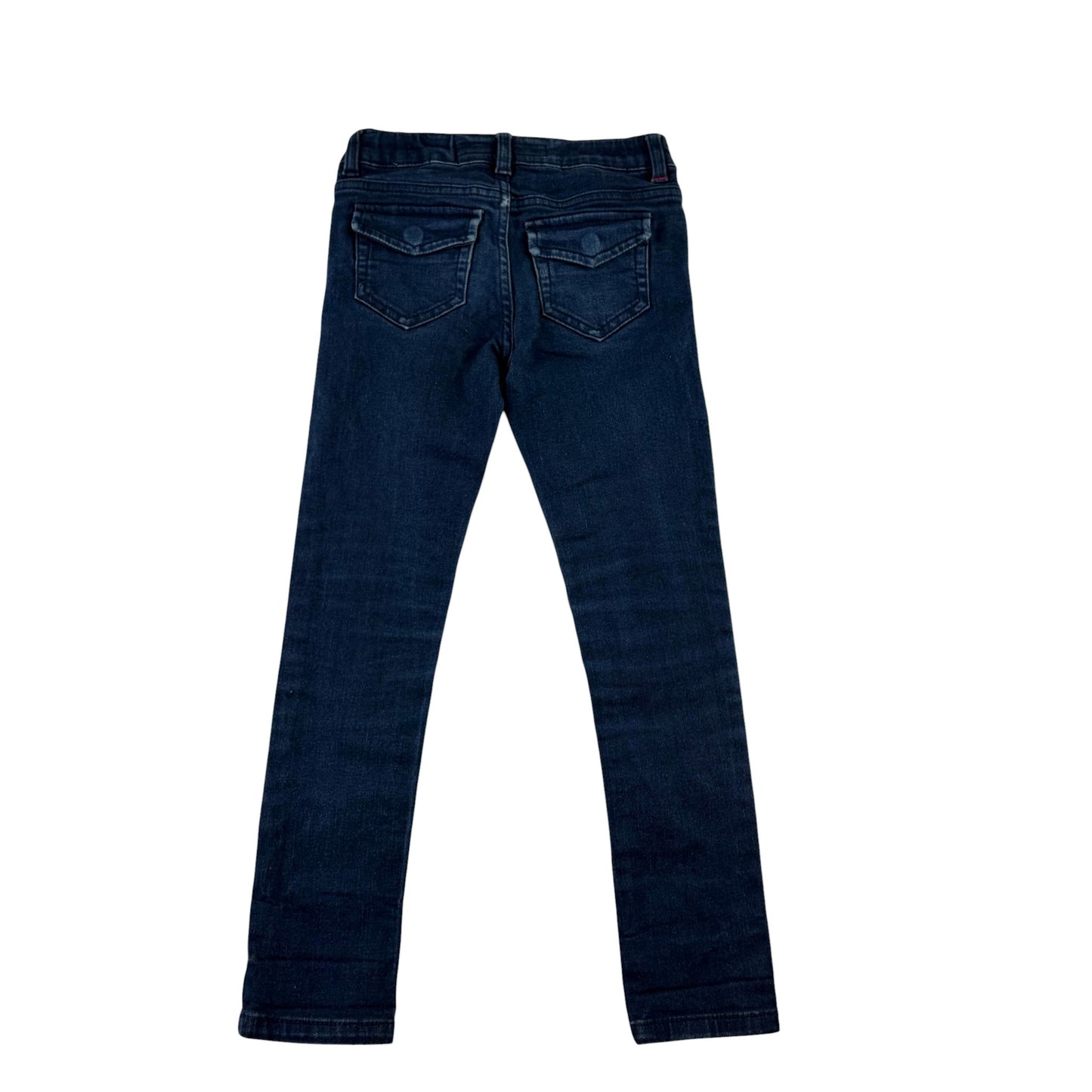 Monoprix 6 years dark blue jeans cotton elastane
