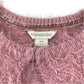 Monsoon 5-6 years pink fluffy cardigan nylon acrylic