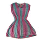 Monsoon 6-7 years pink and blue viscose dress