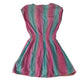Monsoon 6-7 years pink and blue viscose dress