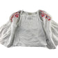 Monsoon 7-8 years white embroidered 2-part cotton blouse