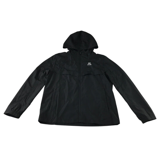 Montirex 10-11 years black hooded jacket polyester
